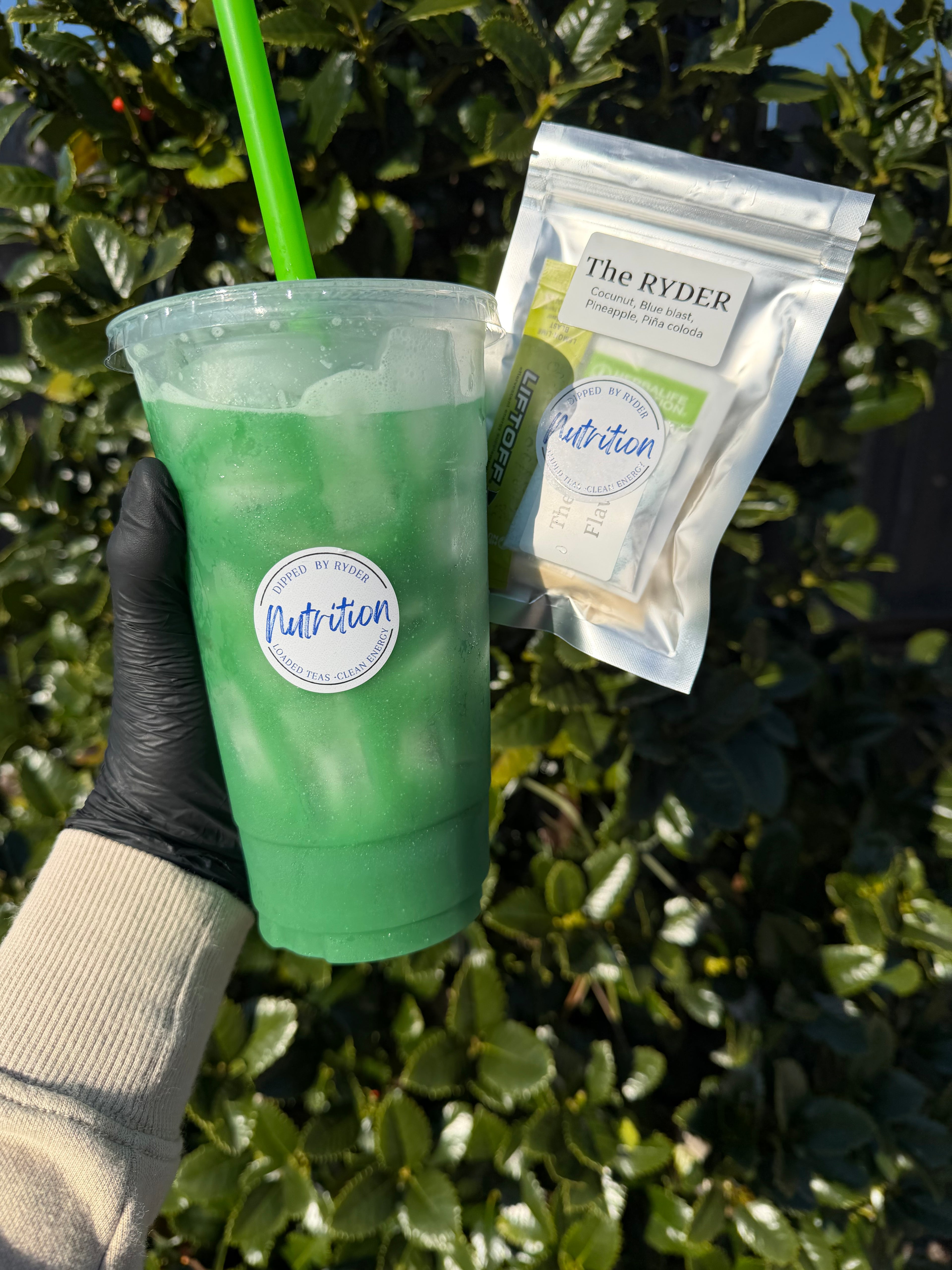 *The RYDER - Peach mango, Coconut, blue blast, Pineapple, Pina colada